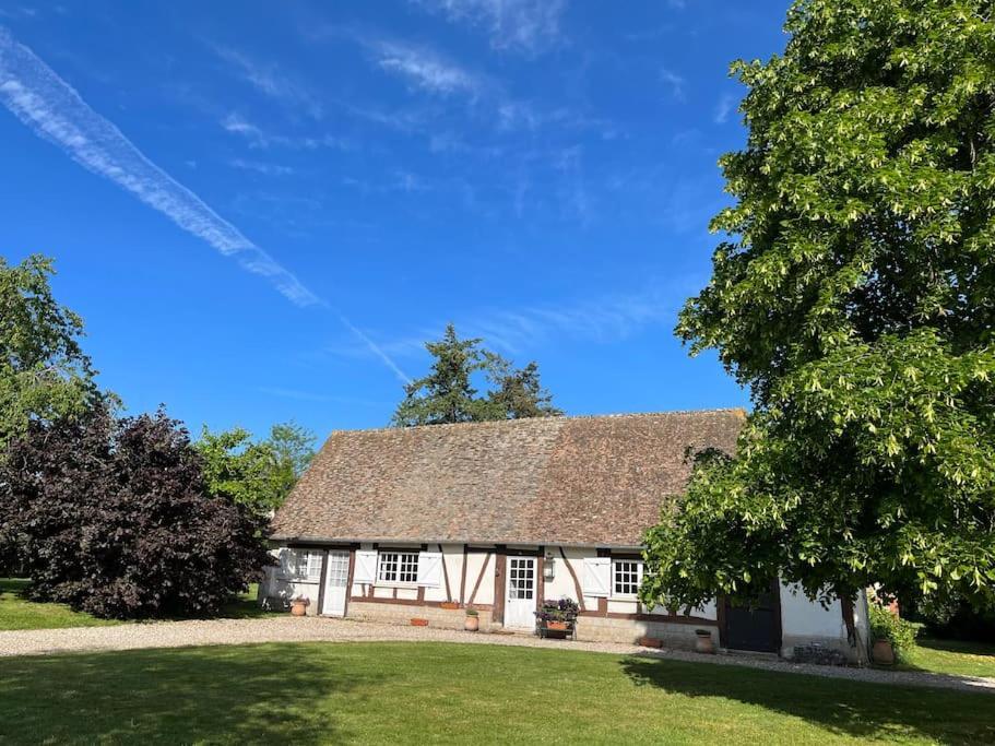 Vila Le Colombage, Jolie Longere Pres De Giverny Eure Hardencourt-Cocherel Exteriér fotografie